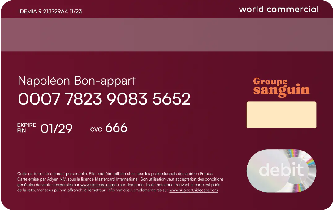 Image de la SideCard